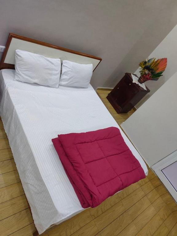 Postel nebo postele na pokoji v ubytování Miami Hotel