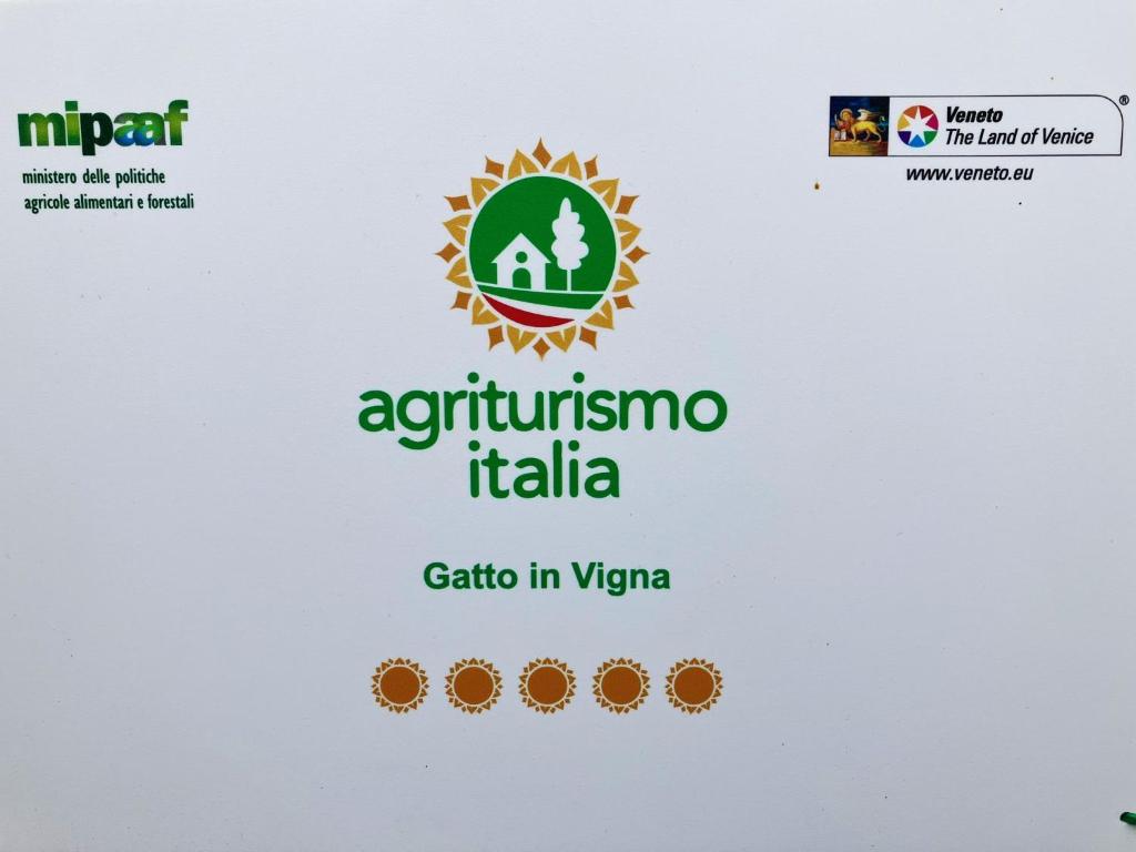 Certifikát, hodnocení, plakát nebo jiný dokument vystavený v ubytování GATTO IN VIGNA