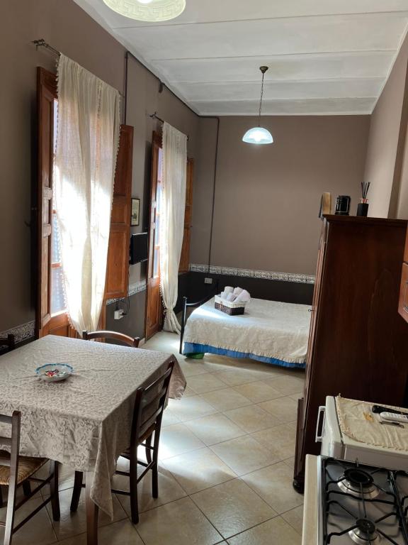 Postel nebo postele na pokoji v ubytování B&B Su Maimoni