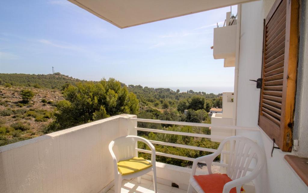 Balkón nebo terasa v ubytování Terraza con vistas espectaculares - Haciendas ALBERT VILLAS Alcossebre