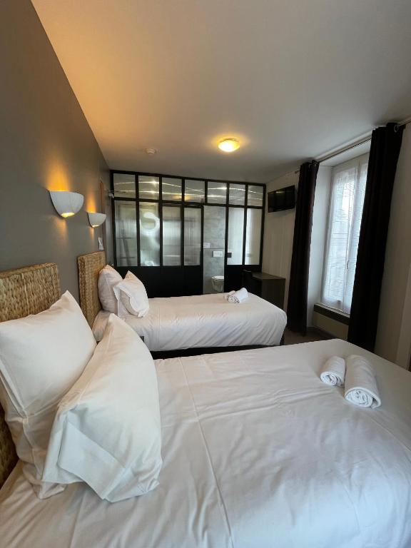Hôtel du Château - Tweepersoonskamer Met 2 Aparte Bedden