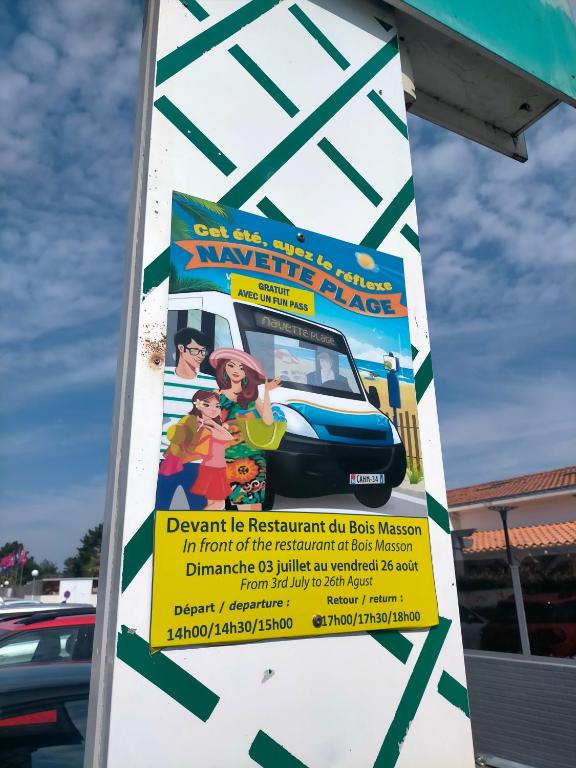 Certifikát, ocenenie alebo iný dokument vystavený v ubytovaní Mobil Home St Jean De Monts A166