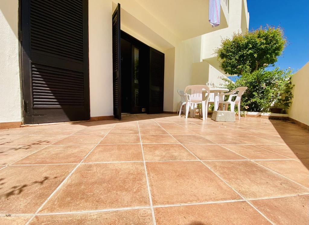Patio nebo venkovní prostory v ubytování Albufeira Garden Beach