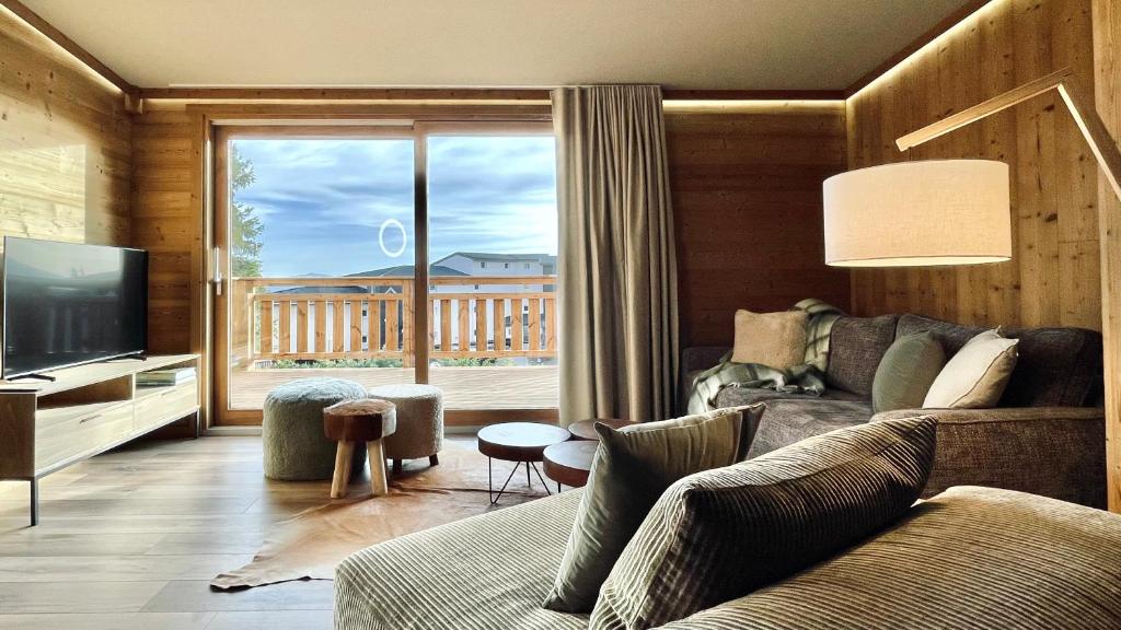 Posezení v ubytování Chalet Snö 1750