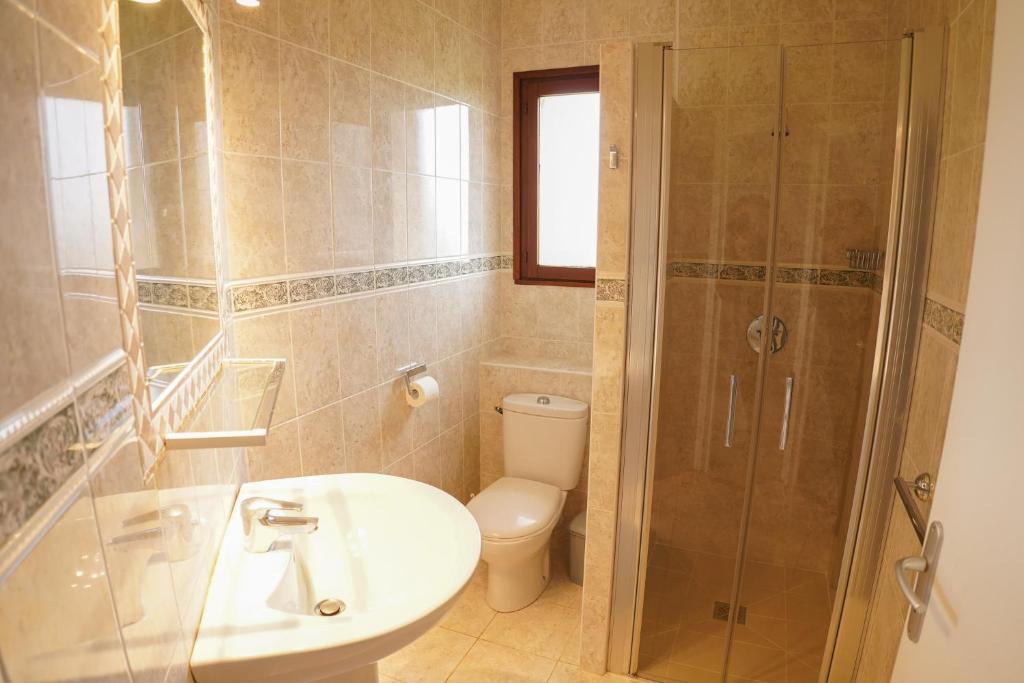 Koupelna v ubytování Residence Mare e Sole