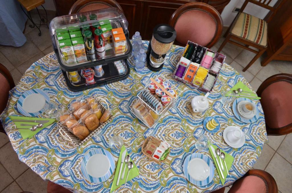 Cibo presso il bed & breakfast o nelle vicinanze