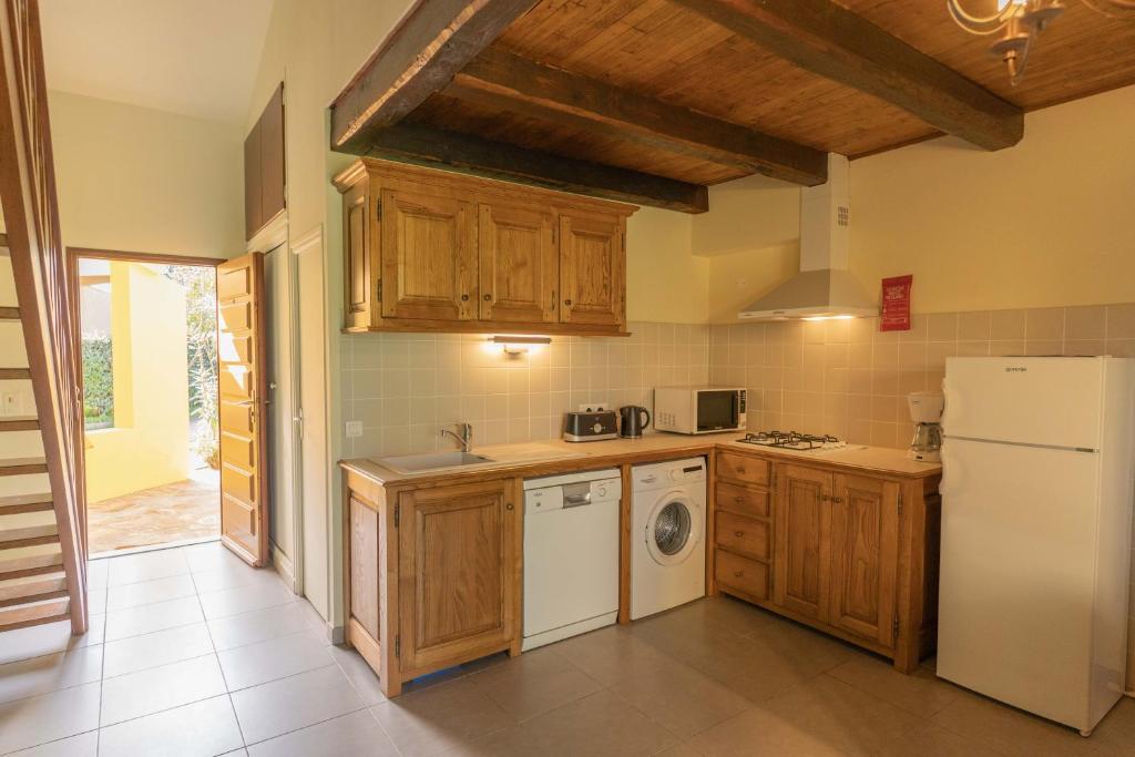 Kuchyň nebo kuchyňský kout v ubytování Residence Mare e Sole