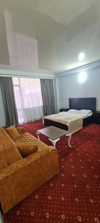 Posezení v ubytování Hotel Genatsvale