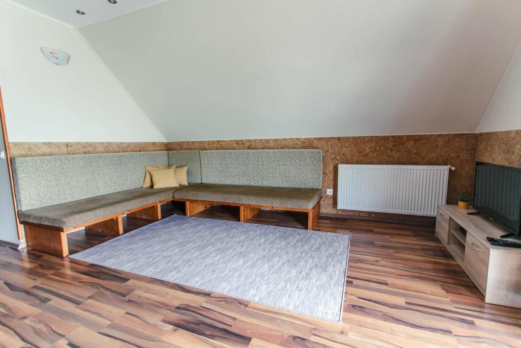 Posezení v ubytování LiBe Apartman