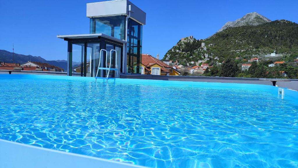 The swimming pool at or close to Hotel Prvan