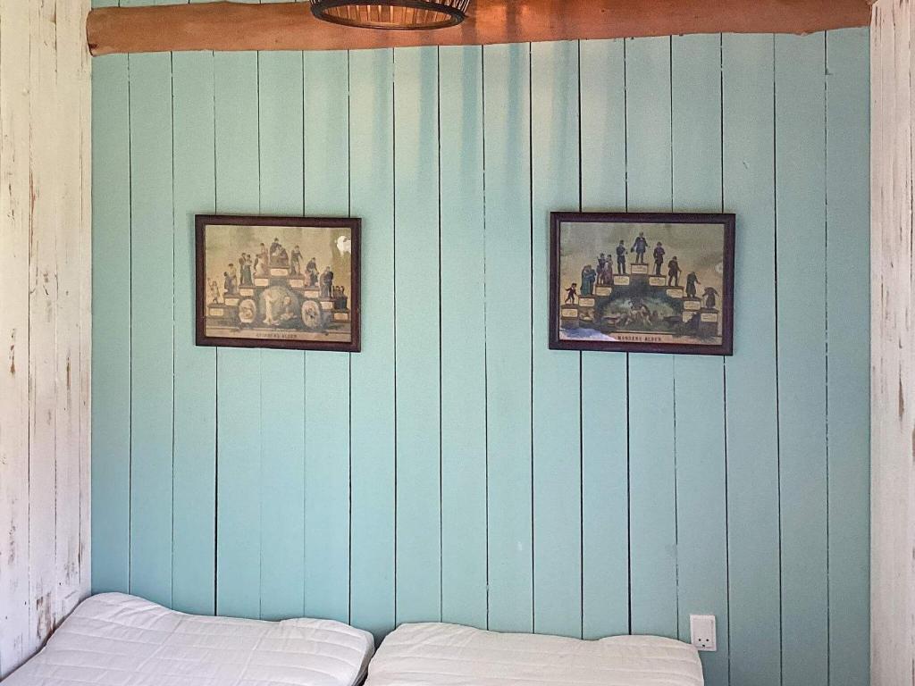 Postel nebo postele na pokoji v ubytování Holiday home Hovborg XI