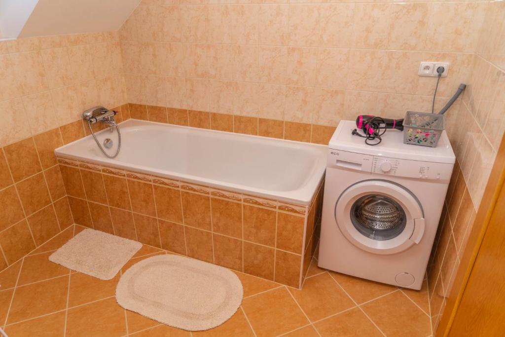 Koupelna v ubytování Apartmán Tereza