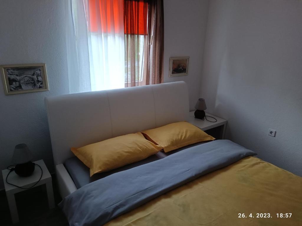 Postel nebo postele na pokoji v ubytování Villa Nana