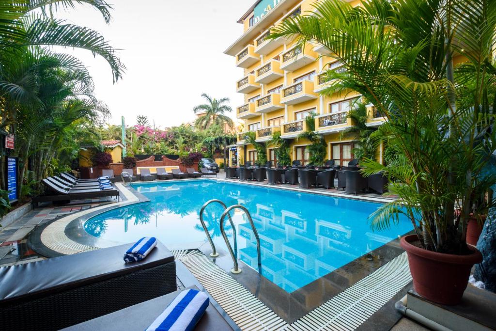Bazén v ubytování De Alturas Resort nebo v jeho okolí