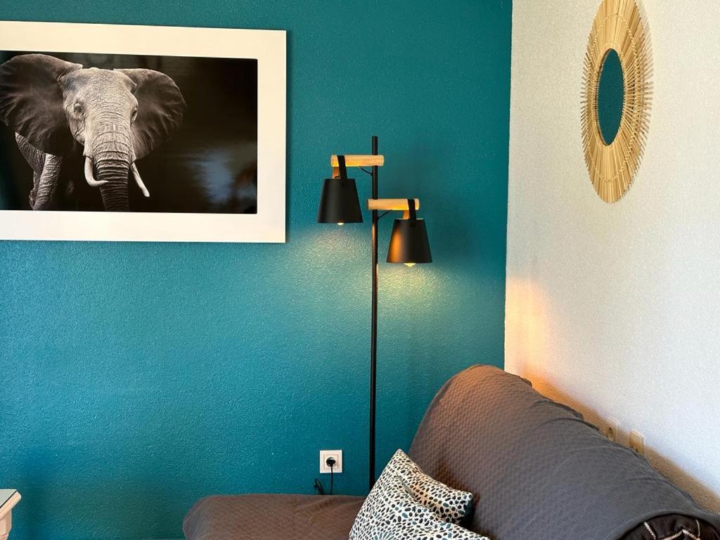 Posezení v ubytování Apartamentos Oasis de las Palmeras