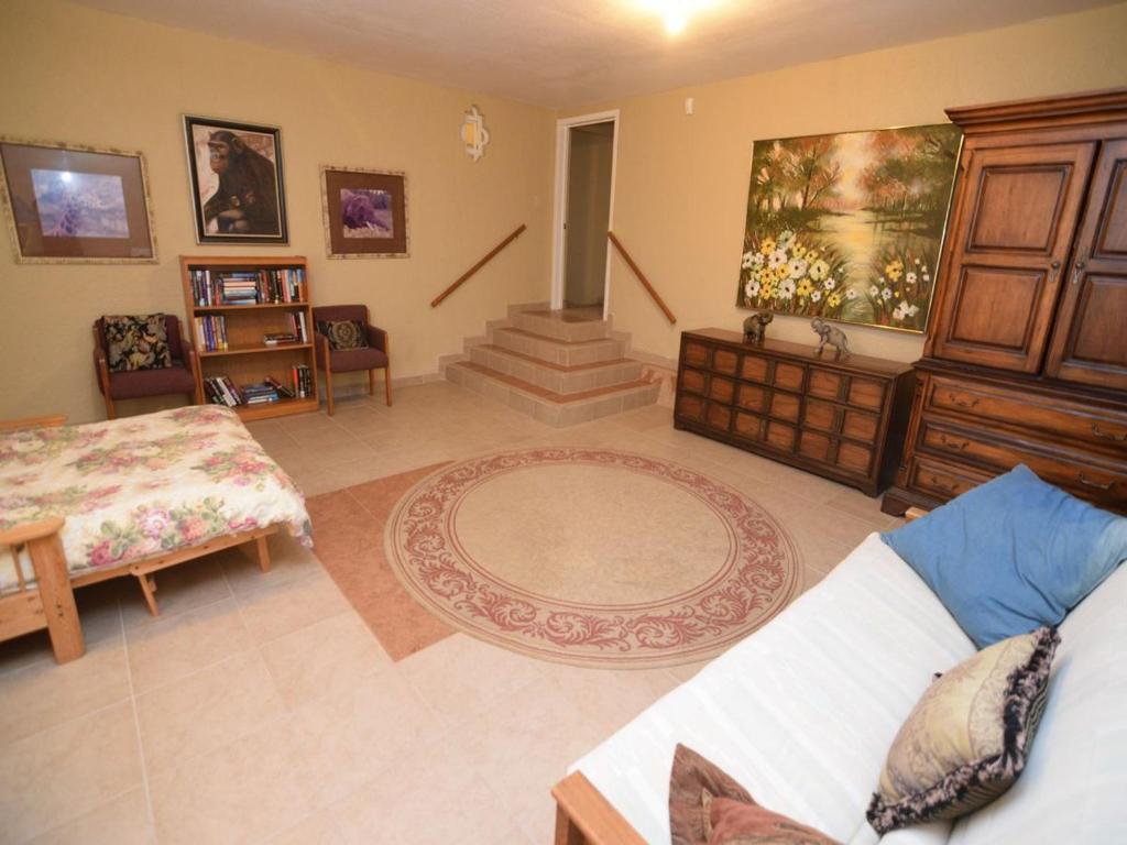 Ένα ή περισσότερα κρεβάτια σε δωμάτιο στο Las Playitas San Felipe Rental - Casa Vista del Mar