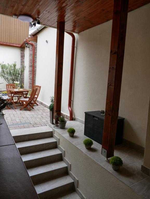 Posezení v ubytování Várfal apartman