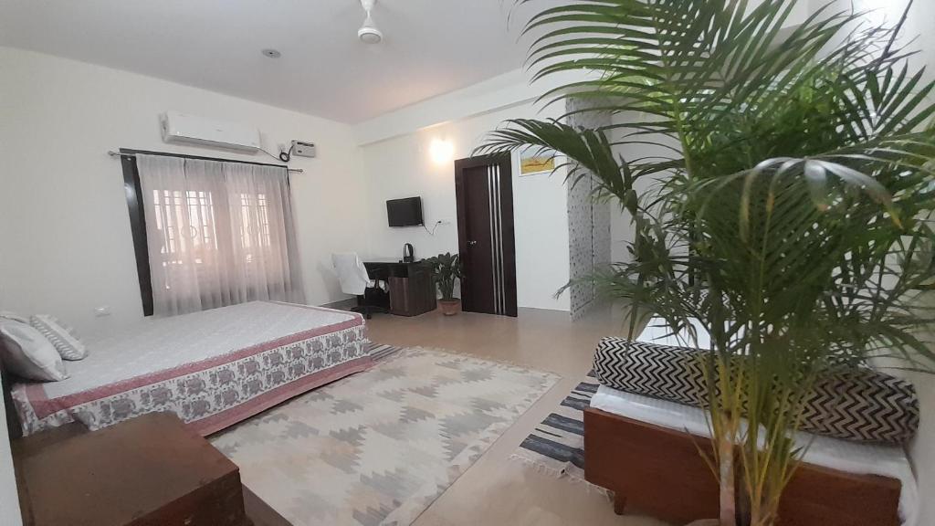 Postel nebo postele na pokoji v ubytování Sublime Homestay