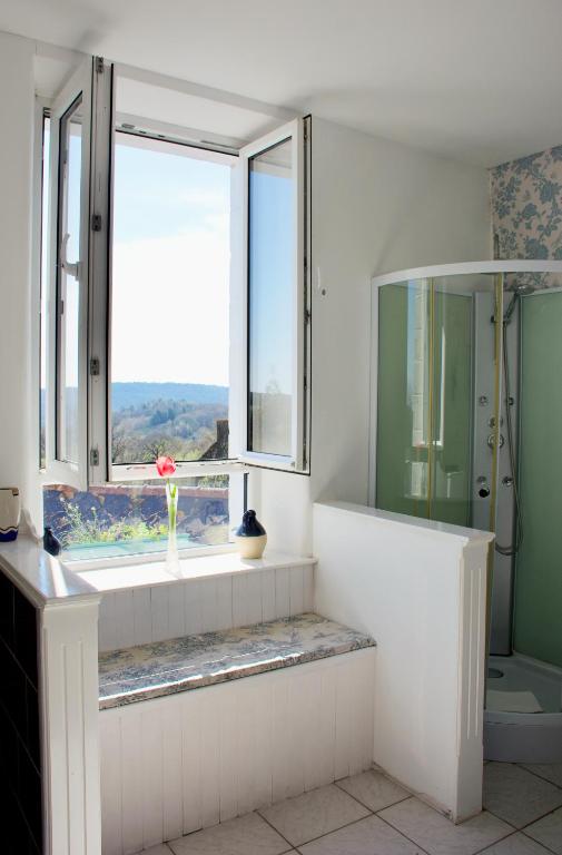 Nespecifikovaný výhled na hory nebo výhled na hory při pohledu z bed and breakfast