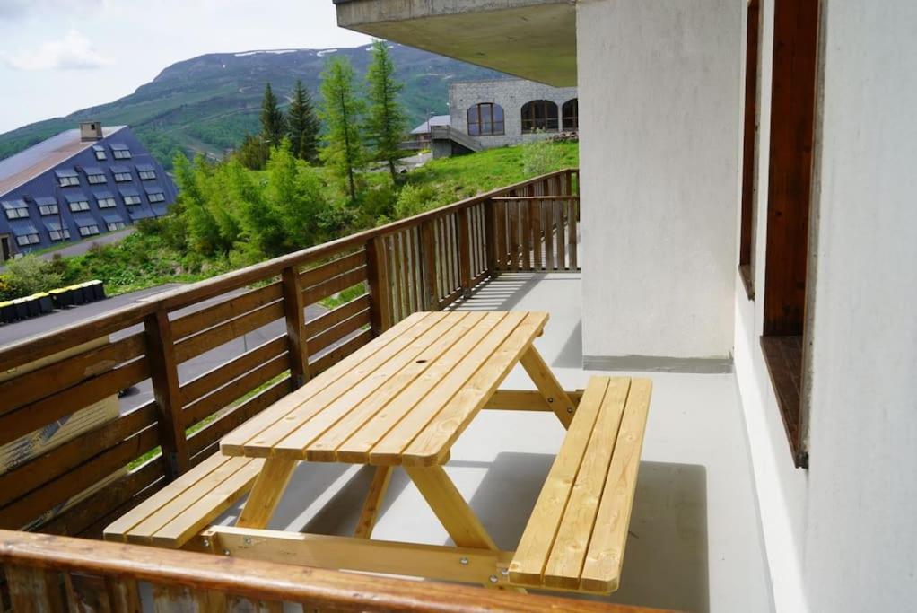 Výhľad na hory alebo výhľad na hory priamo z apartmánu