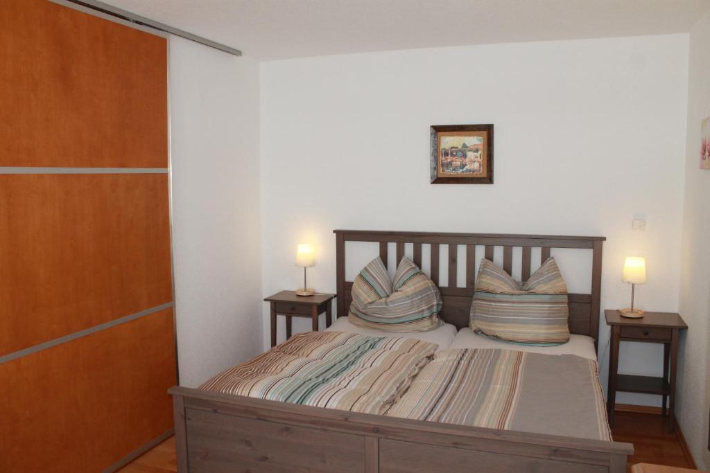 Posteľ alebo postele v izbe v ubytovaní Appartement Hohe Mut