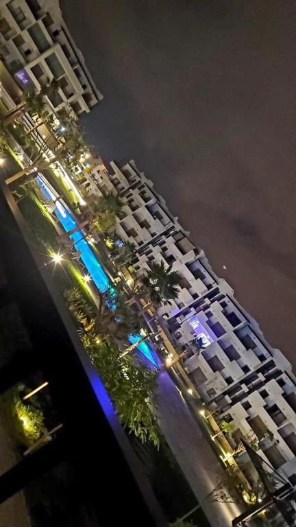 Nespecifikovaný výhled na destinaci Cabo Negro nebo výhled na město při pohledu z apartmánu
