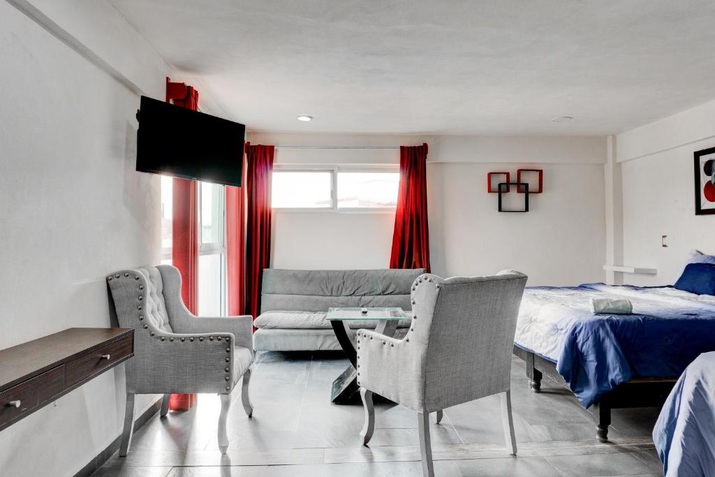 Postel nebo postele na pokoji v ubytování Villa Palaxs