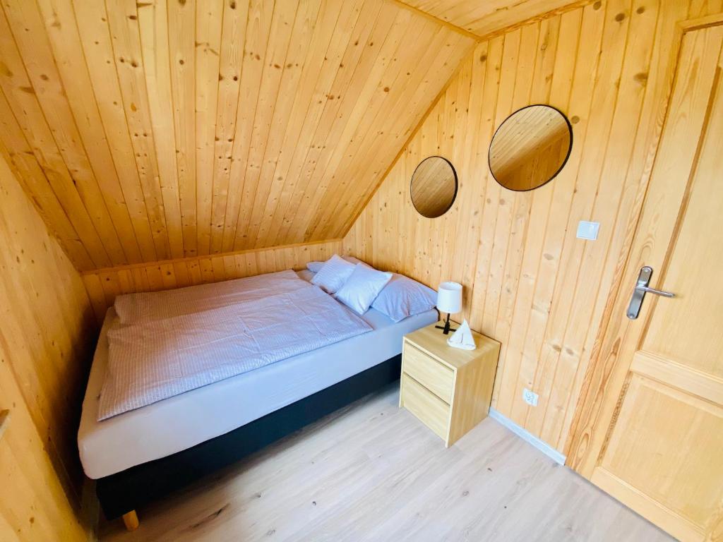 Postel nebo postele na pokoji v ubytování Baltic Star