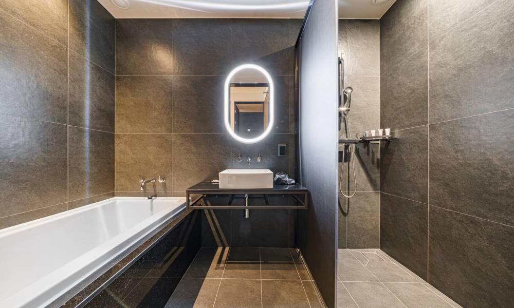 Koupelna v ubytování Anseong Nomad Hotel