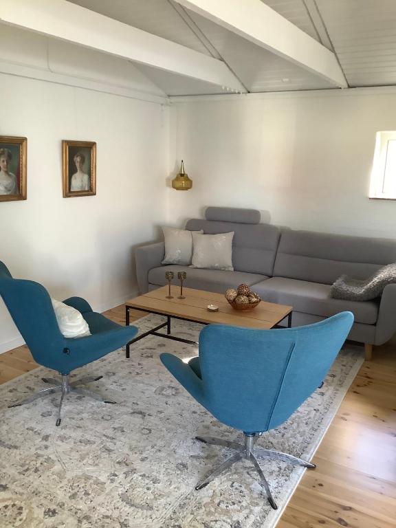 Posezení v ubytování Hotel Vestkysten