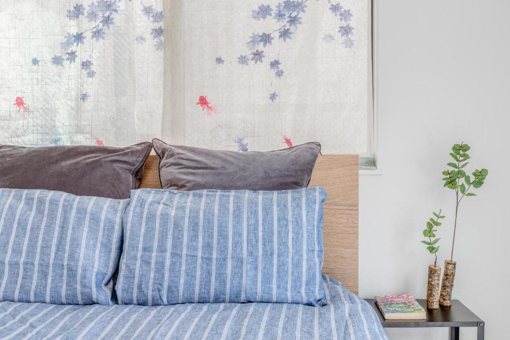 Posezení v ubytování 92sqm misa,House,Ueno sky tree area, free wifi 3LDK
