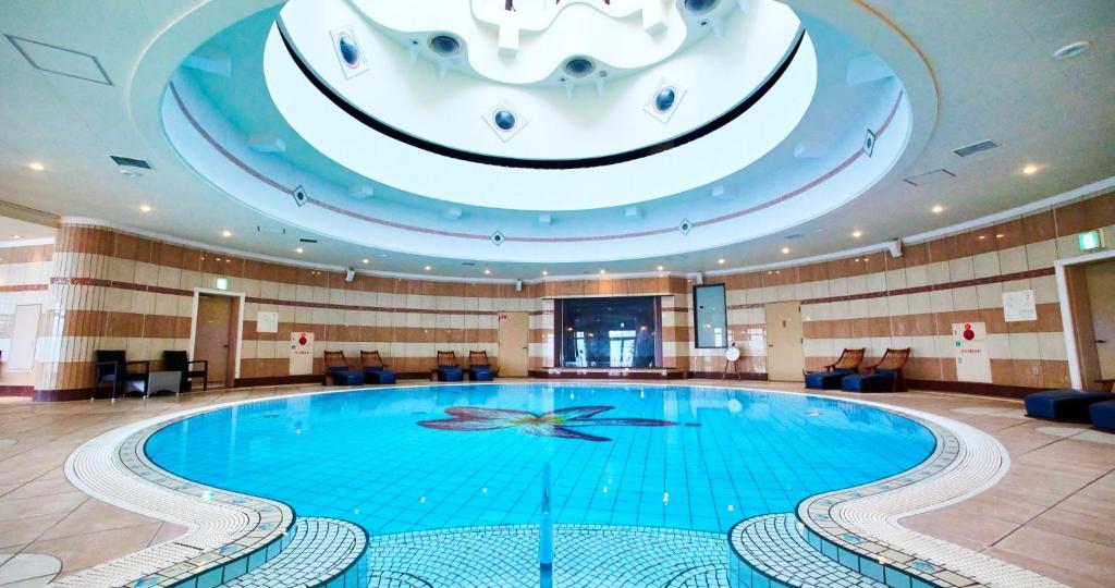 Bazén v ubytování Enoshima Hotel ーEnoshima Island Spa Hotel Buildingー nebo v jeho okolí