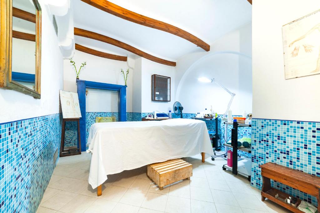 Postel nebo postele na pokoji v ubytování Hotel Terme Don Pepe