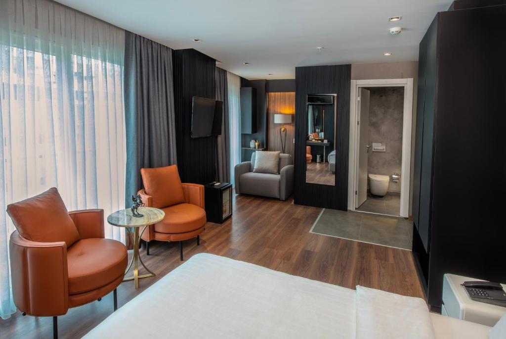 Posezení v ubytování Hotel Bosfora