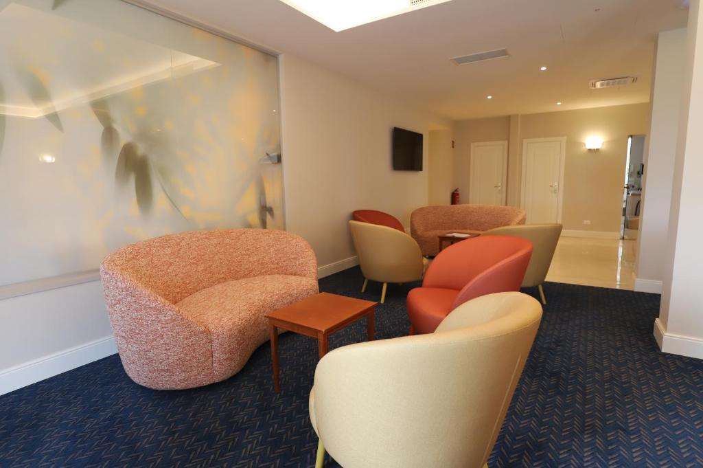 Posezení v ubytování Hotel Fonte Boiola