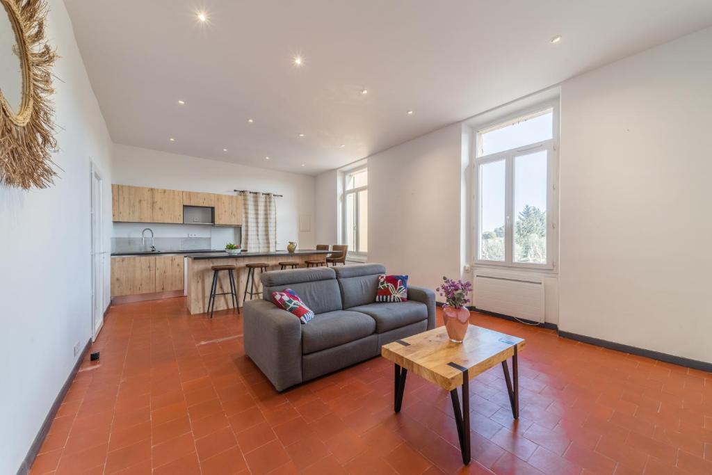 Kuchyňa alebo kuchynka v ubytovaní Appartements à la ferme