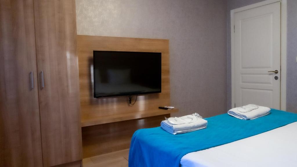 Postel nebo postele na pokoji v ubytování Bursa Suites Apart Otel