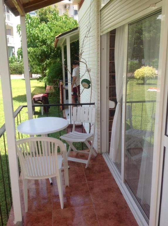 Balkon lub taras w obiekcie Bungalow Aloha Torres