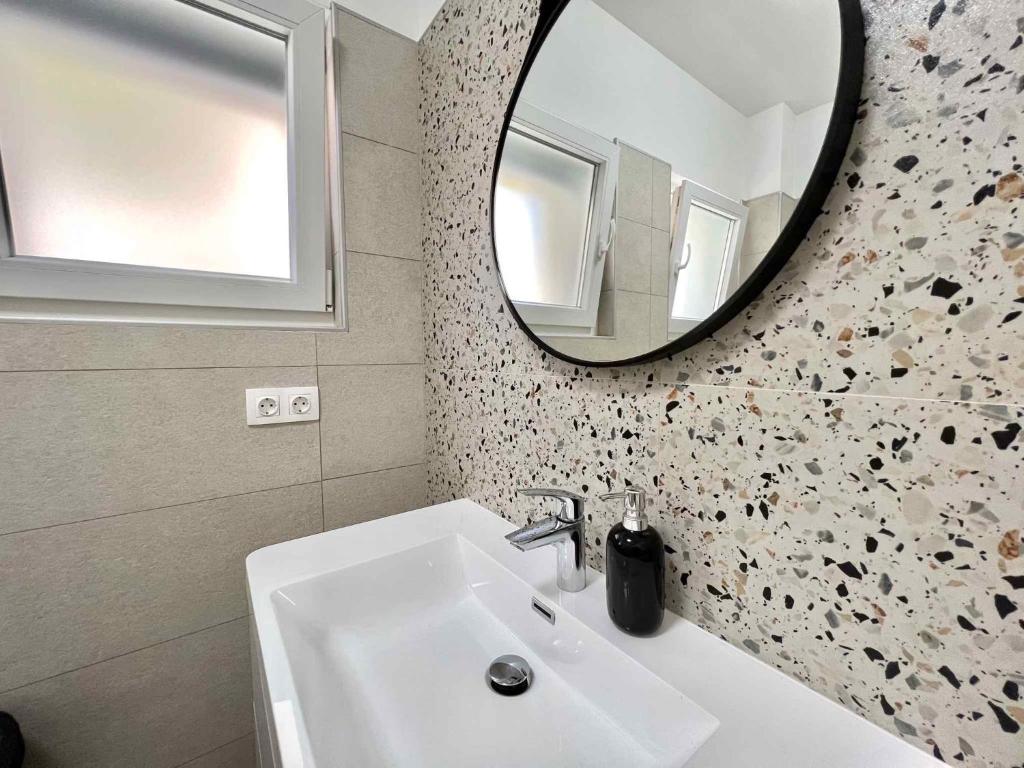 Kúpeľňa v ubytovaní Apartment in Dramalj 42942