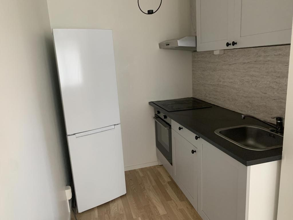 Kuchyň nebo kuchyňský kout v ubytování Apartment in Kista Stockholm