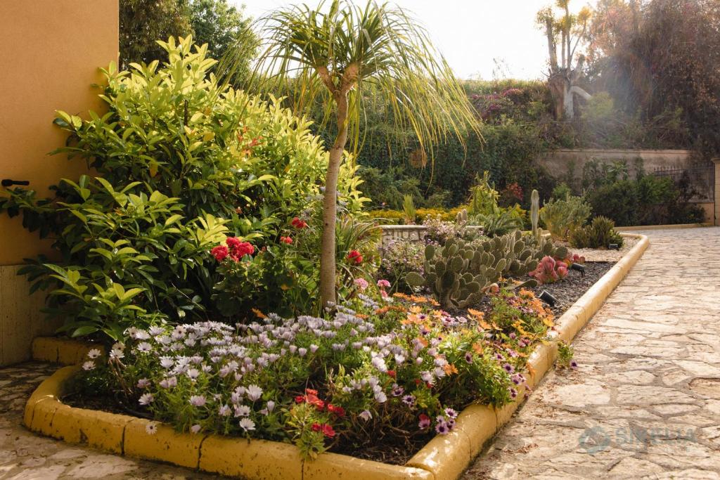 Zahrada ubytování B&B Villa Seta