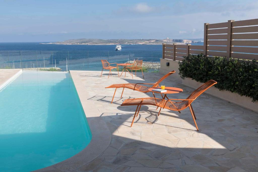 Bazén v ubytování Gozo Harbour Views, Mgarr Heights nebo v jeho okolí