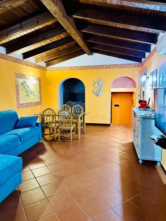 Гостиная зона в Villa Angeli Luxury Piscina Esclusiva