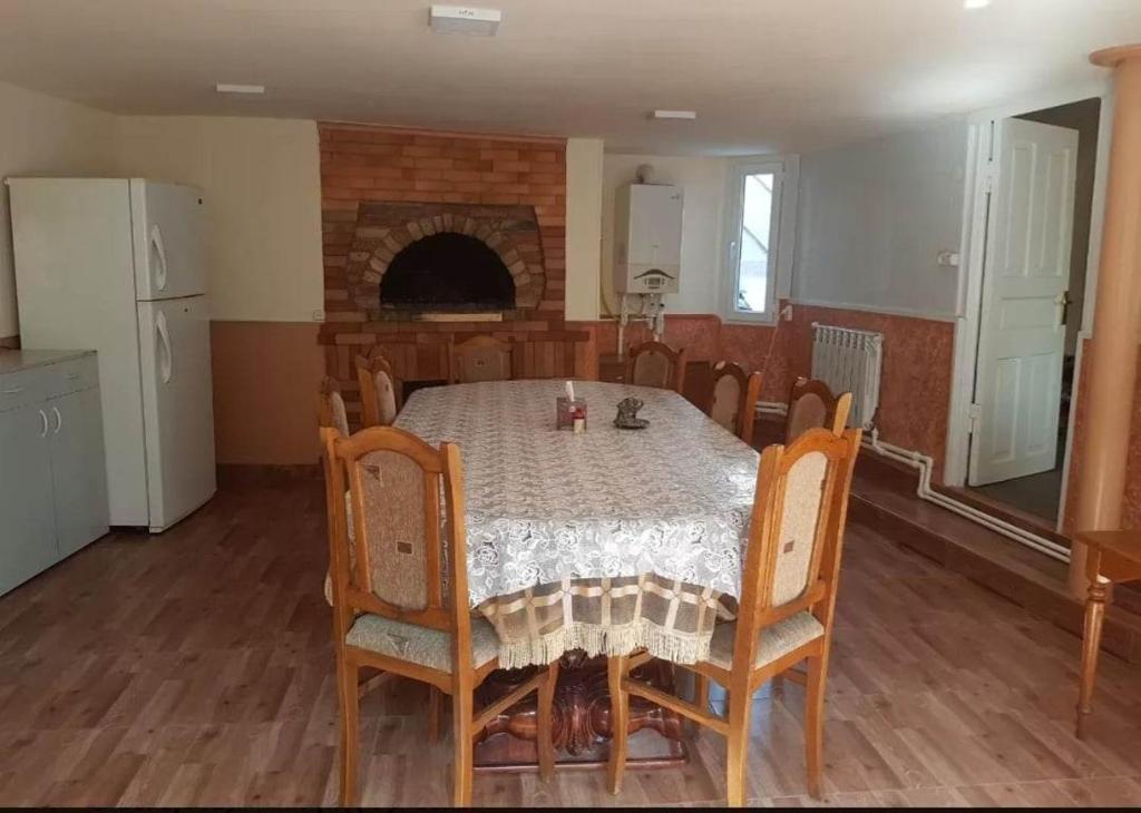 Kuchyň nebo kuchyňský kout v ubytování Arman Guest House