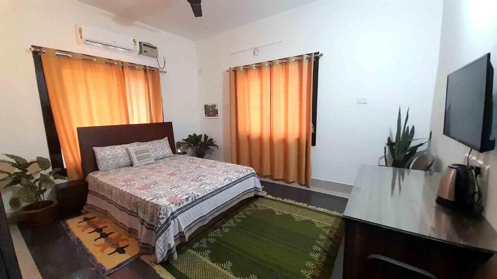 Postel nebo postele na pokoji v ubytování Sublime Homestay