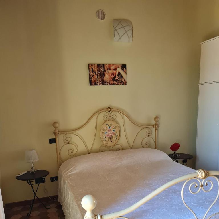 Postel nebo postele na pokoji v ubytování Mare e templi 2