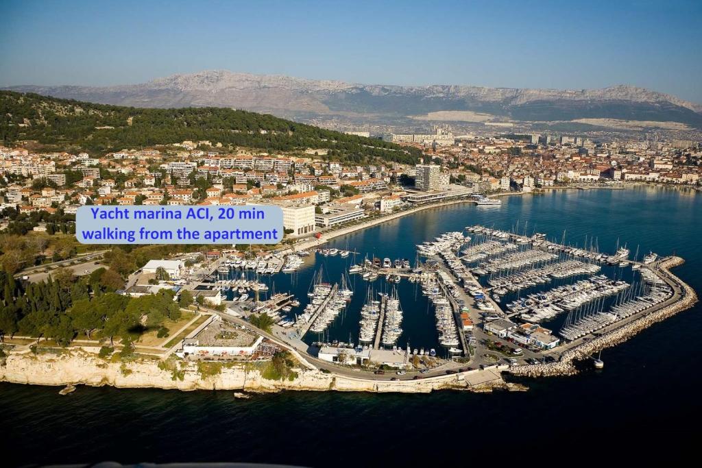 Fotografia z galérie ubytovania Classy apartment w terrace in the heart of Split v Splite