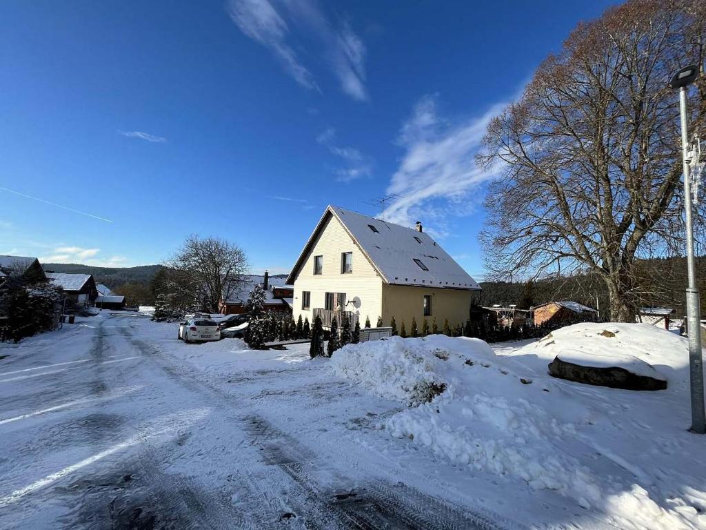 Apartmány u Bernardů v zime