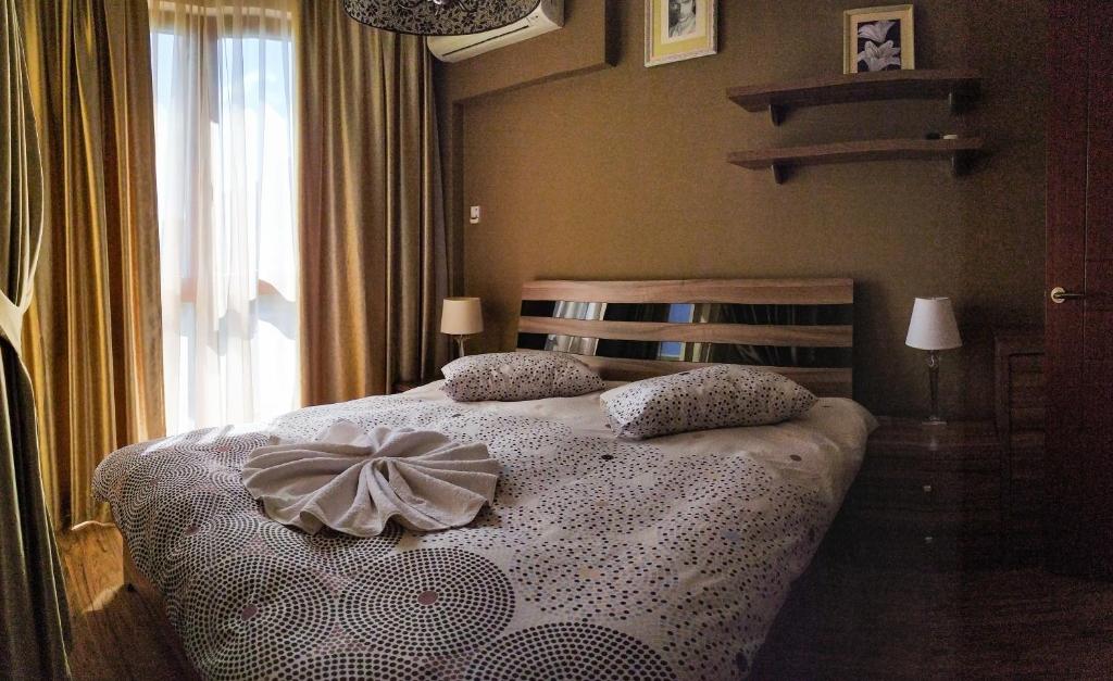 Postel nebo postele na pokoji v ubytování Europroperties Golden Line