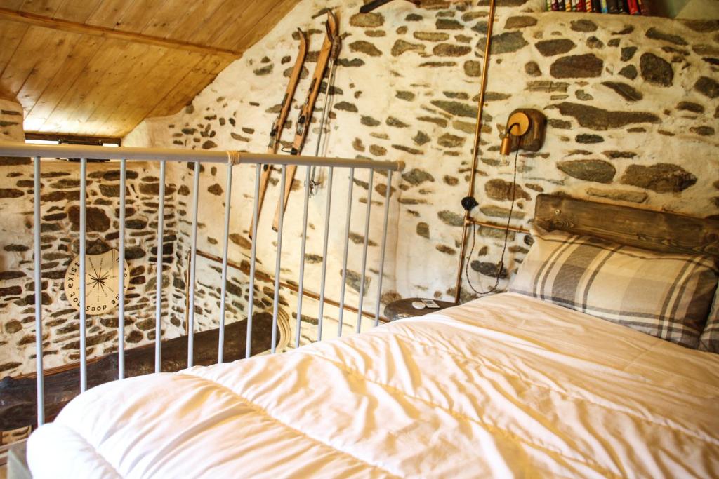 Postel nebo postele na pokoji v ubytování il Bosco